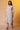 White Striped Cotton Kurta and Palazzos Set