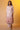White and Orange Floral Printed Kurta and Palazzo Co-ord Set