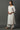 White Embroidered Kurta, Pants and Dupatta Set