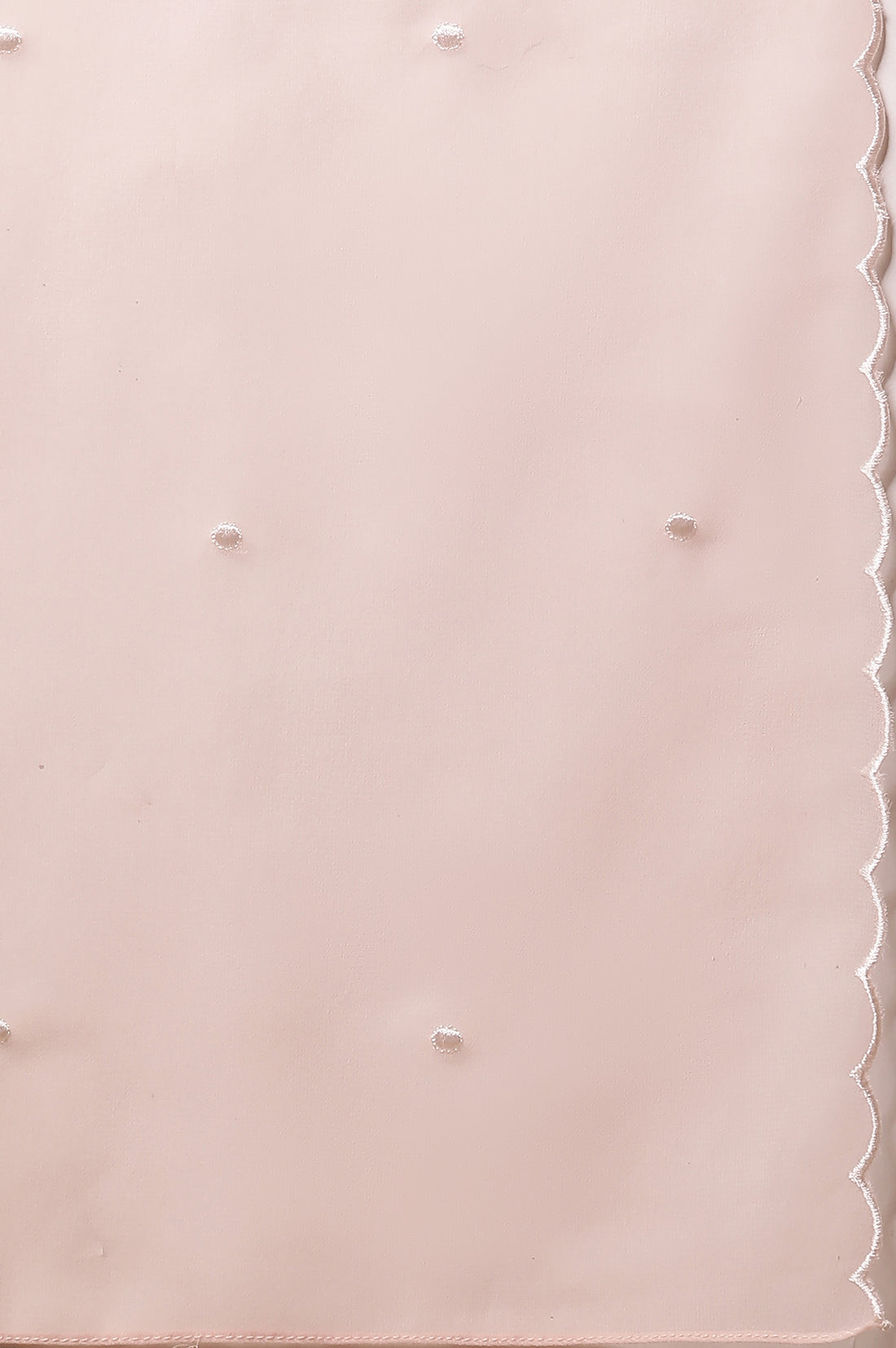 Pink Schiffli Embroidered Kurta, Pants and Dupatta