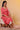 Pink Floral Foil Printed Kurta, Palazzo and Dupatta Set