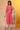 Pink Floral Foil Printed Kurta, Palazzo and Dupatta Set