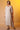 White Metallic Embroidery Kurta, Palazzo and Dupatta Set