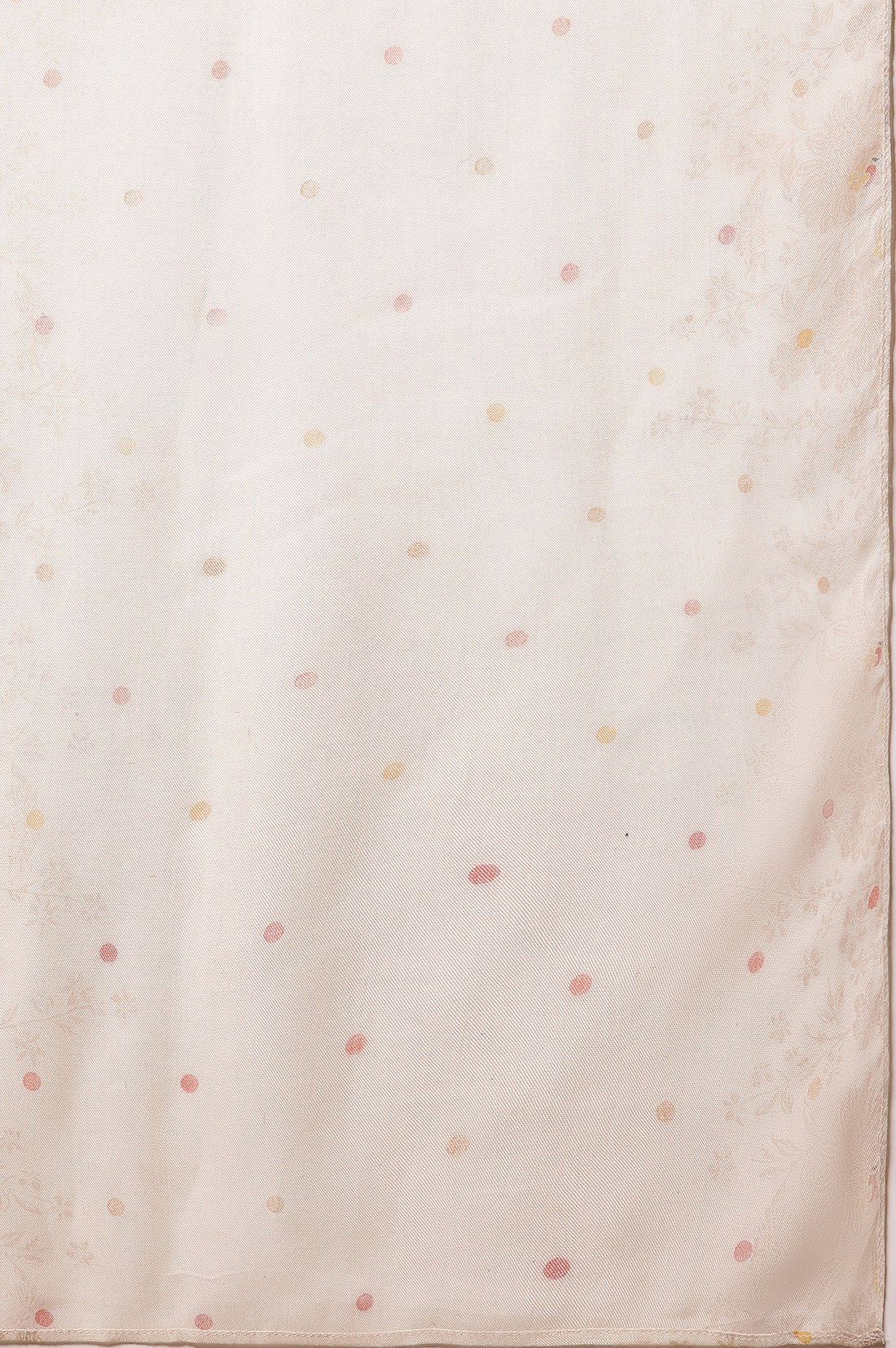 Natural Printed Embellished Neckline Kurta, Palazzo and Dupatta Set