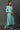 Blue Embroidered Kurta, Pants and Floral Printed Dupatta Set