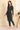 Grey Self Design Straight Winter Dress with Waist Belt