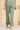 Green Solid Woven Mid Rise Winter Palazzo