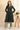 Green Solid Woven Mid Rise Winter Palazzo