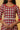 Red and White Checker Kurta and Tights Set