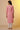 Pink Cotton Striped Kurta and Pants Set
