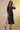 Blue Lurex Straight Kurta and Pants Set