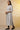 White Striped Kurta, Slim Pants and Dupatta Set