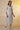White Yarn-Dyed Striped Kurta and Pintuck Trousers Set