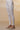 Blue and White Striped Cotton Kurex Kurta and Tight Set