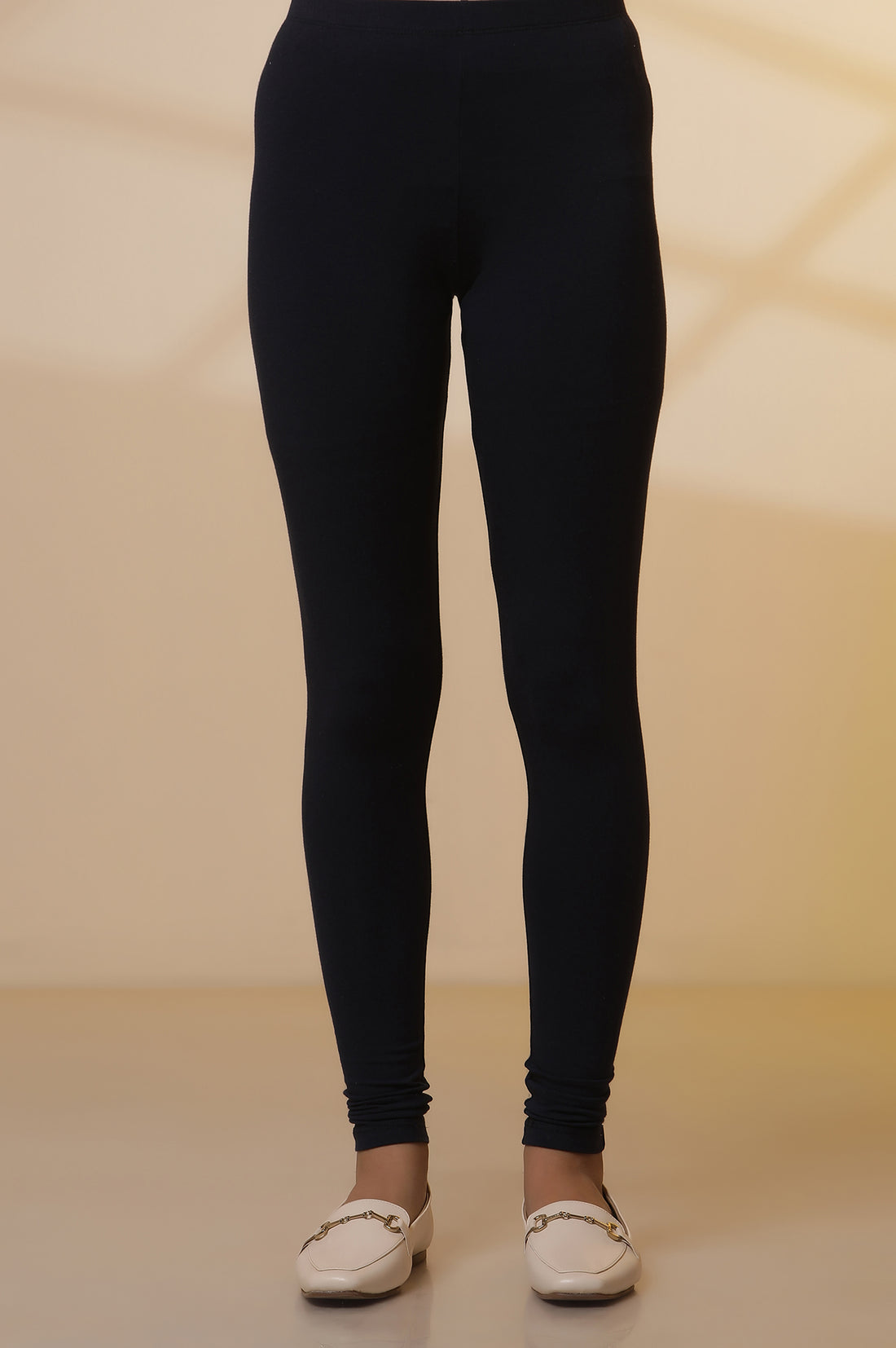 Multi-coloured Stripe Dobby Kurta and Tights Set