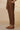 Natural Striped Cotton Flax Dress and Trousers Set