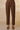 Natural Striped Cotton Flax Dress and Trousers Set