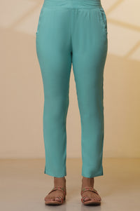 Multi-coloured Printed Kurta, Pants and Dupatta Set