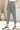 Green Solid Mid Rise Tights in Calf Length