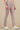 Light Purple Bootcut Yoga Pants with Side Pockets