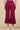 Deep Purple Smoked High Waisted Flared Pants