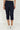 Blue Denim Lycra Mid Rise Calf Length Capri