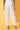 White Solid Ankle Length Rayon Harem Pants
