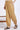 Gold Solid Gathered Harem Pants
