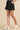 Black Abstract Printed Jersey Shorts