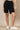 Black Pure Cotton Lounge Shorts