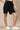 Black Pure Cotton Lounge Shorts