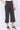Green Solid Calf Length Culottes