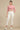 Off-White Calf Length Yoga Tights