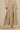 Dark Golden Side Pleated Flared Palazzo