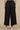 Black Side Pleated Flared Palazzo