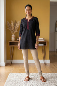 Light Gold Pure Cotton Skinny Fit Ankle Length Leggings