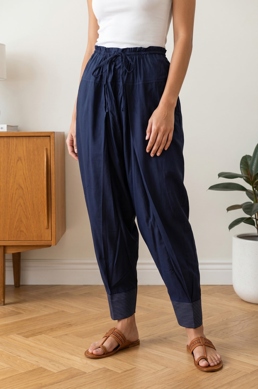 Navy Blue Patiala Salwar