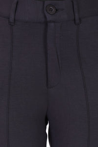 Charcoal Slim Fit Ankle Length Pants