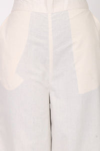 Off White Schiffily Ankle Length Palazzo