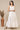 White Printed Thread Embroidered Pure Cotton Tiered Dress