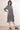 Blue Yarn Dyed Straight Denim Kurta