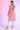 Pink Solid Straight Pure Cotton Kurta