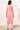 Pink Solid Zari Straight Pure Cotton Kurta