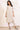 Off White Printed Zari Straight Rayon Flax Kurta