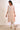 White and Brown Striped Yarn Dyed Flared Kurta