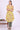 Yellow Floral Printed Pure Cotton Straight Kurta