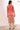 Salmon Pink Floral Printed Modal Straight Kurta