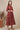 Orange Geometric Printed Pure Cotton Tiered Dress