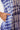 Blue Shibori Printed Straight Pure Cotton Kurta