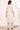 White Yarn Dyed Flared Cotton Blend Kurta